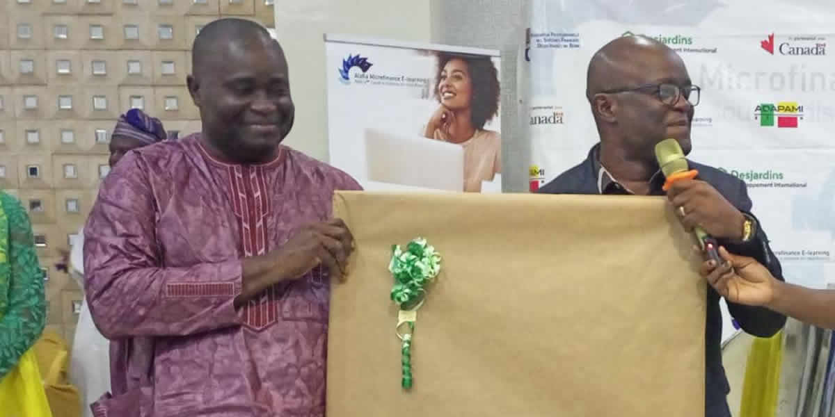 Inclusion financière au Bénin : le Consortium Alafia rend hommage au Directeur du projet Adapami, Maurille Couthon